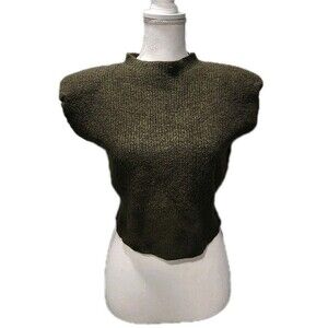 Aritzia Babaton Hazlitt Sleeveless Sweater Vest  100% Merino Wool Sizes XLarge